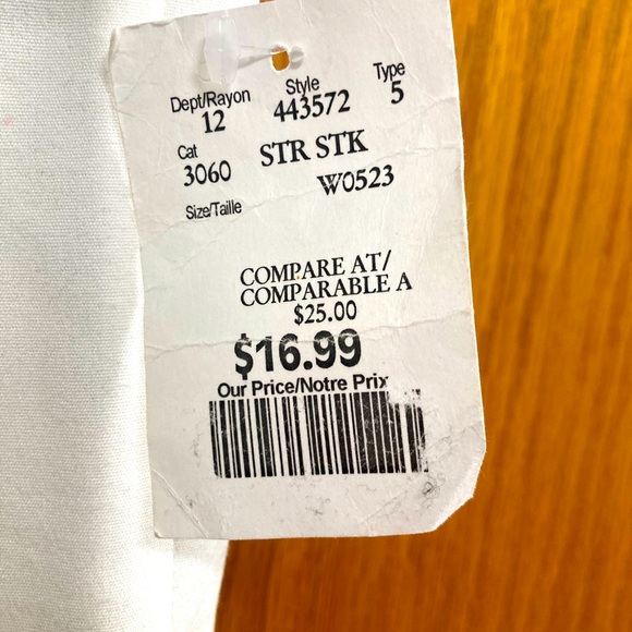 Women’s white side-zip size 4 cigarette trousers NWT - Picture 4 of 6